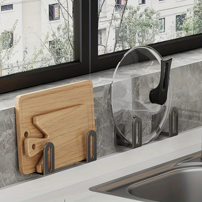 BOGO - Punch-Free Pop Cover & Storage Rack Wall Hooks (Multi-Pack Options)