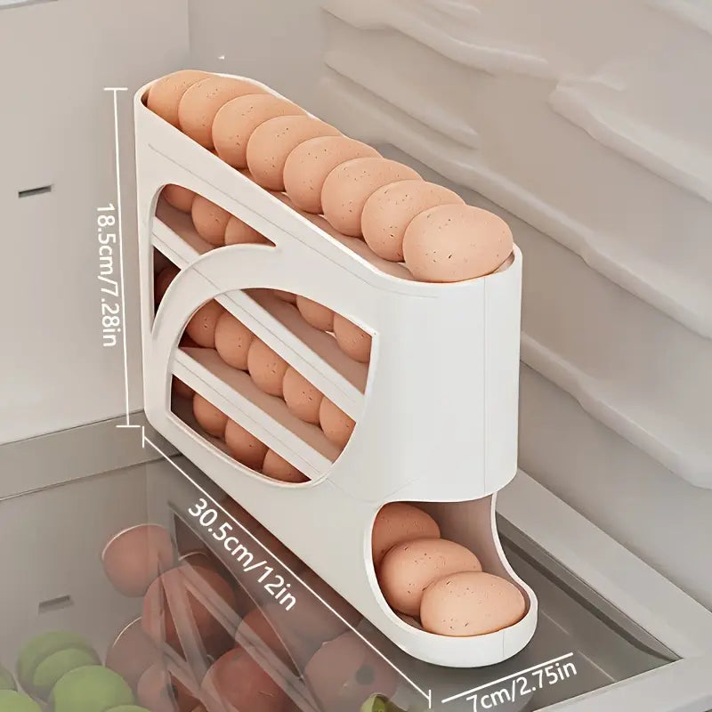 Double-Layer Stackable Egg Storage Container