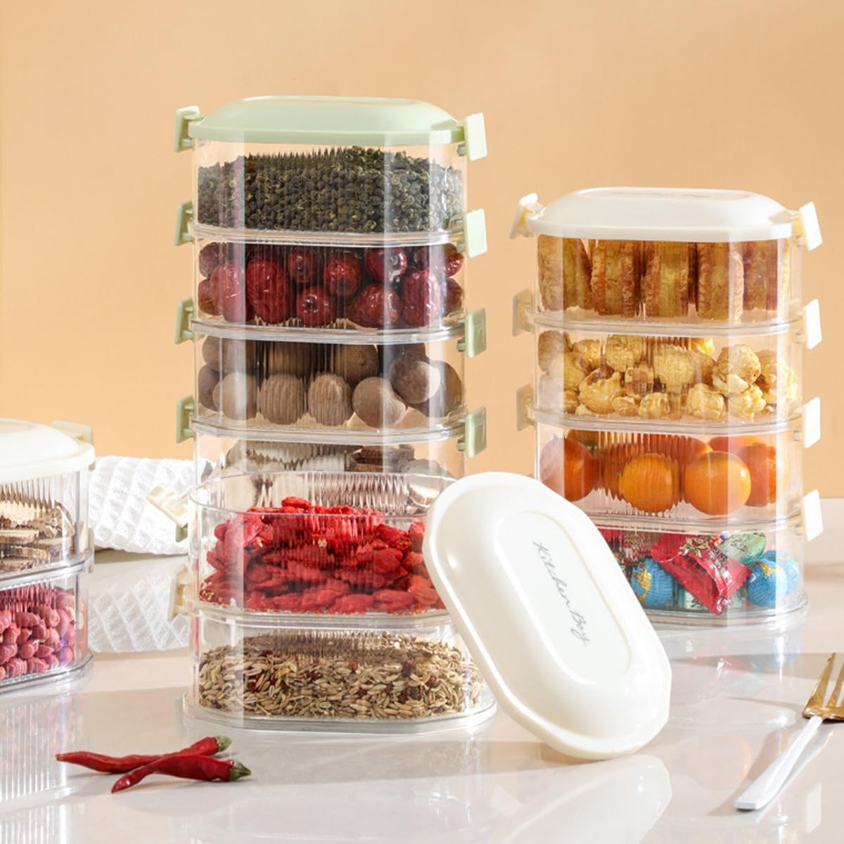 Minimalist Spice Storage Box — Single or Multi-Pack